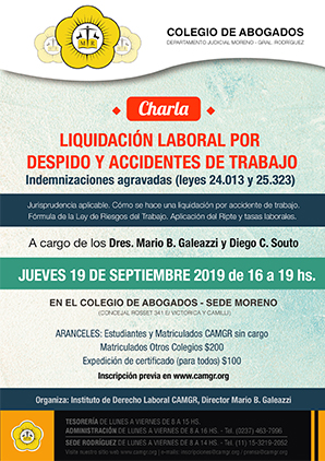 LIQUIDACION LABORAL SOBRE DESPIDO